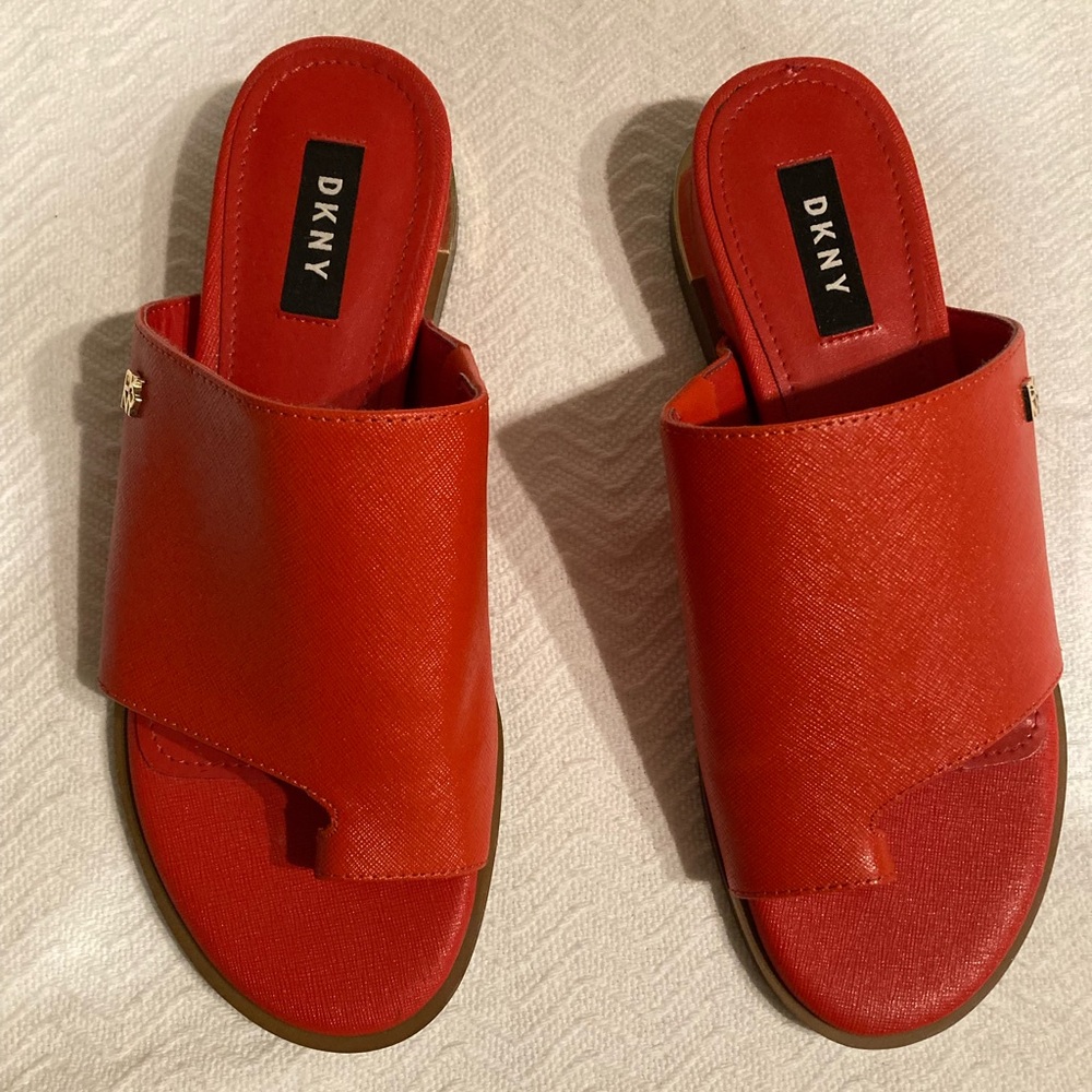 DKNY slide shoes